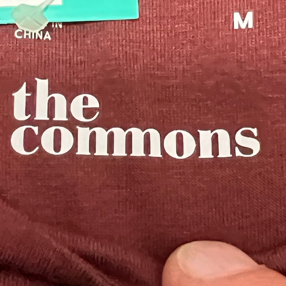 The Commons Women's Medium Brown Top Shirt Modal Spandex NWT - Picture 3 of 4